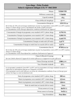 Fiche produit EU - Vedette