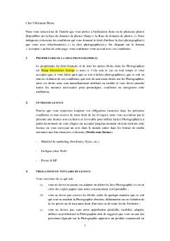 Licence of photograph (pro-licensor) - Sharp CH