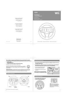 Wii Wheel - Nintendo