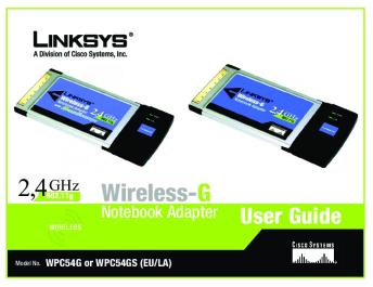 Wireless-G - Linksys