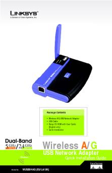 Wireless A/G - Linksys