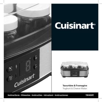 Yaourtière & Fromagère Yoghurt & Cheese Maker - Cuisinart