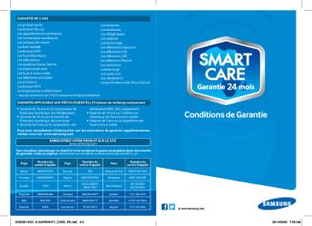 Conditions de Garantie - Samsung
